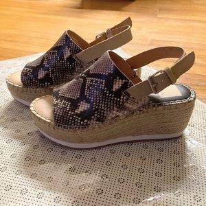 7.5 Dolce Vita wedge sandals (3" heels)